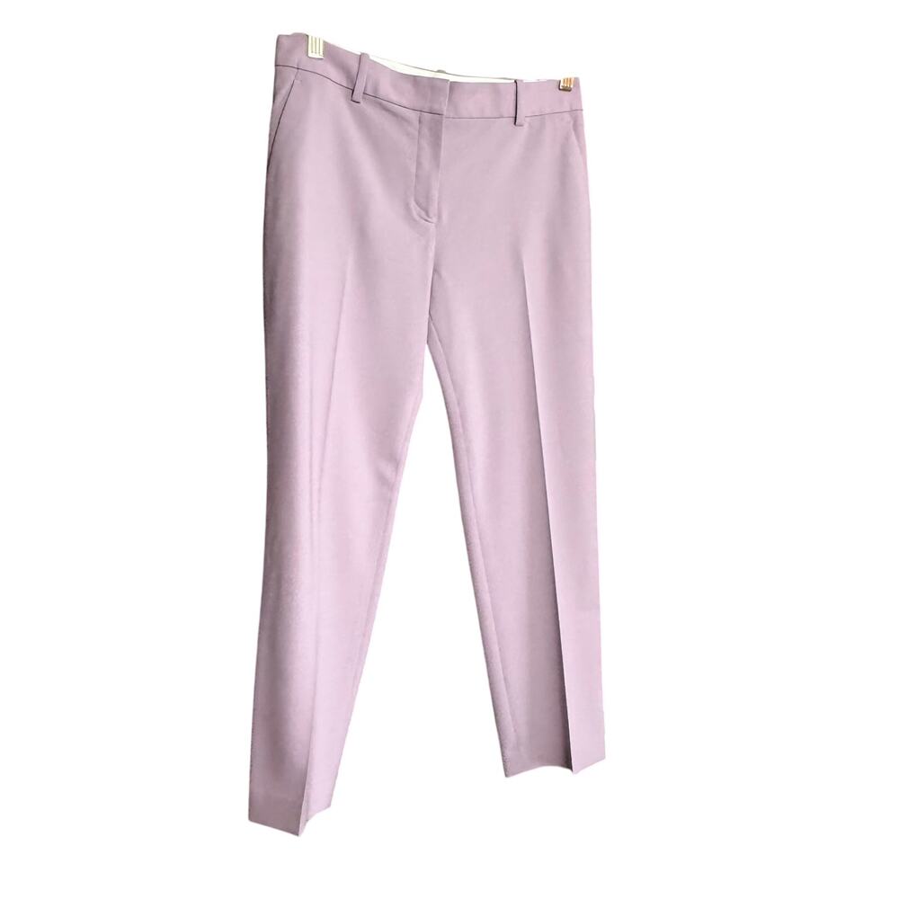 Theory Suit Set Wool in Lavender Tailored Blazer Size 2 & Pants Size 4 Stretchy - Picture 6 of 12